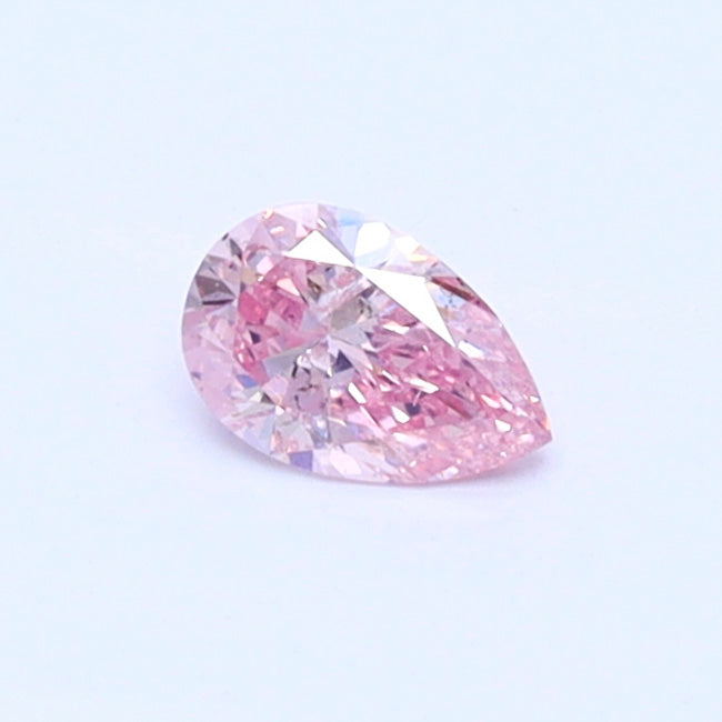 Argyle Pear 0.14ct 6PP SIAV Certified Loose Pink Diamond From WA